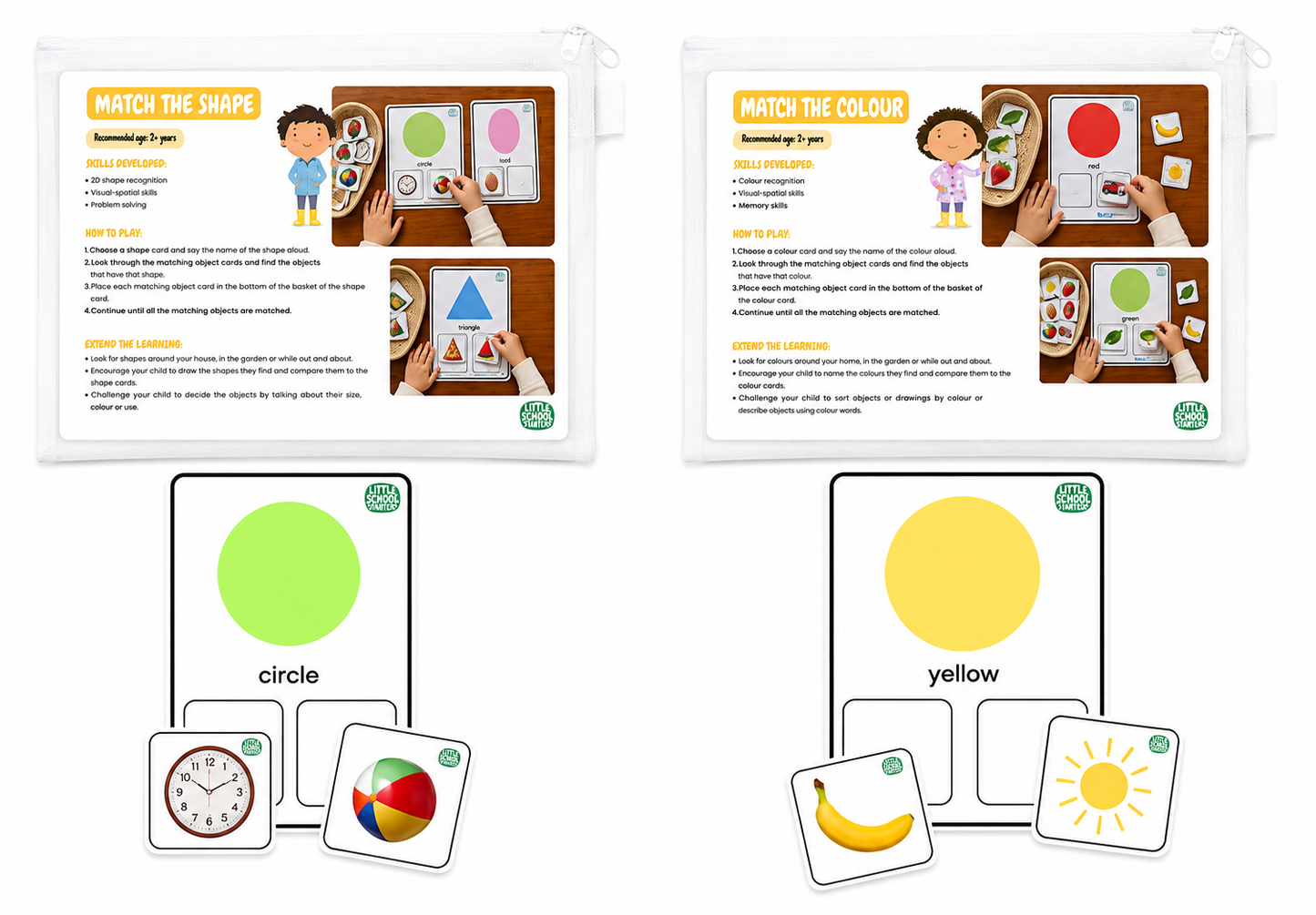 Shapes and Colours Pack